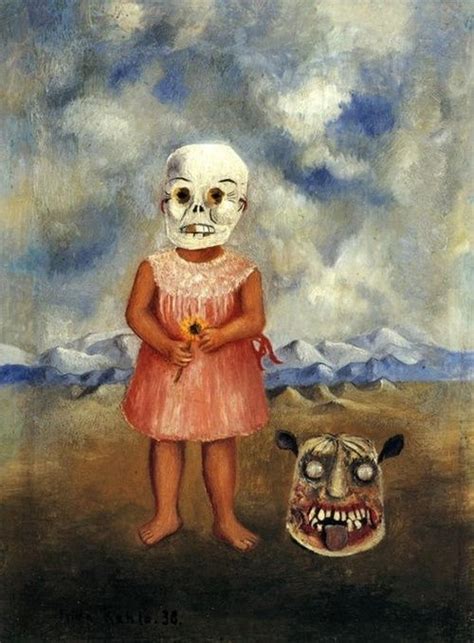 Frida Kahlo Skull Painting At Paintingvalley Explore Collection