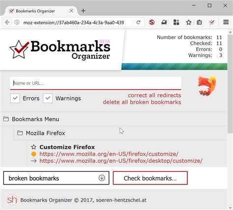 Bookmarks Organizer for Firefox - gHacks Tech News