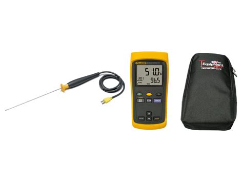 Fluke 51 2 LAB KIT 51 2 Single Input Thermometer With 80PK 22 Immersion