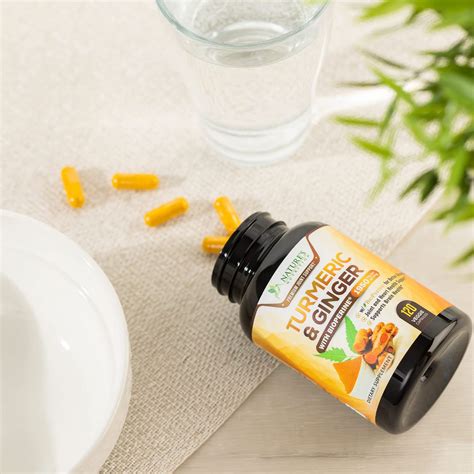 Natures Nutrition Turmeric Curcumin 1950mg With Black Pepper And Ginger