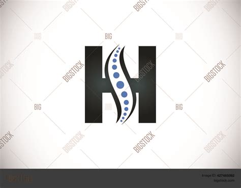 Initial H Monogram Vector And Photo Free Trial Bigstock