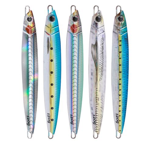 Metal Jig Lures 160g 200g Deep Sea Sinking Slow Falling Lure Peche Jigs