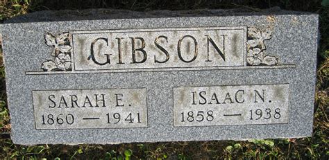 Isaac Newton Gibson 1858 1938 Monumento Find A Grave