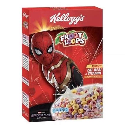 Jual Kellogg S Froot Loops Gr Marvel Edition Besar Kellogg Kelloggs