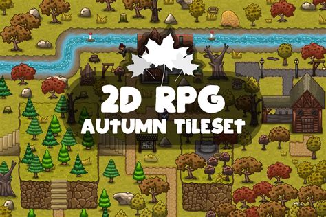 2D RPG Autumn Tileset - CraftPix.net