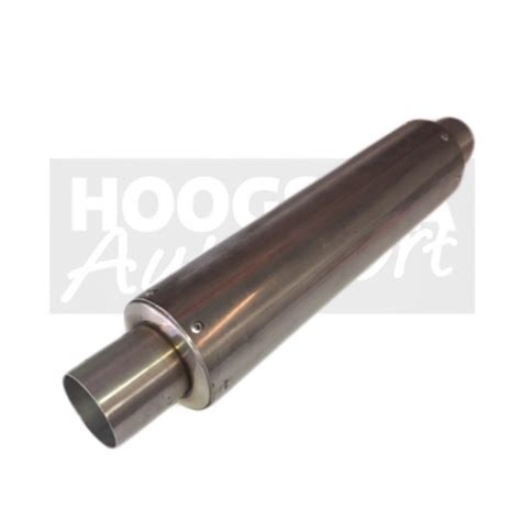 Aluminium Uitlaat Demper 60 Mm Hoogstra Autosport