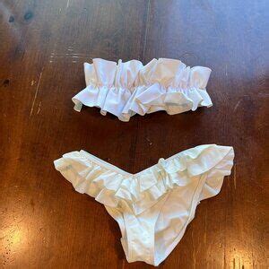 Tularosa Swim Tularosa White Bikini Set Size Xs Poshmark