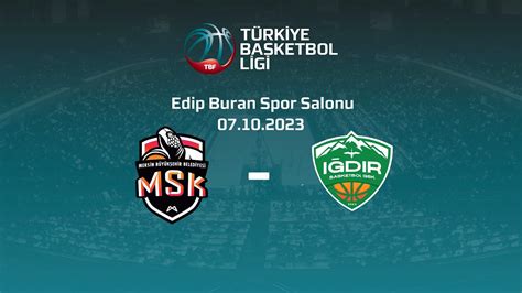 Mersin B Y K Ehir Belediyesi Alag Z Holding I D R Basketbol Tbl