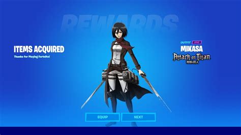 How To Get Attack On Titan Skins In Fortnite Fortnite X Attack On Titan Youtube