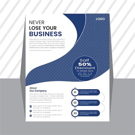 Premium Vector Free Vector Brochure Business Flyers Template