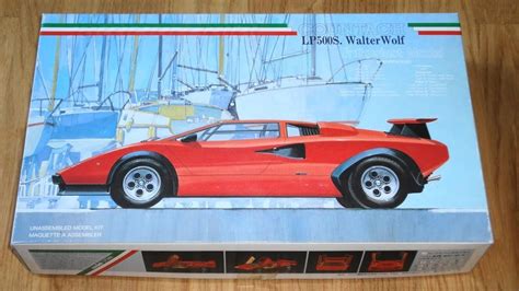 Fujimi Lamborghini Countach Lp500s Walter Wolf 124 Kaufen Auf Ricardo