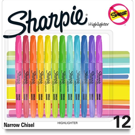 Sharpie Accent Highlighters Wsmear Guard 2157490