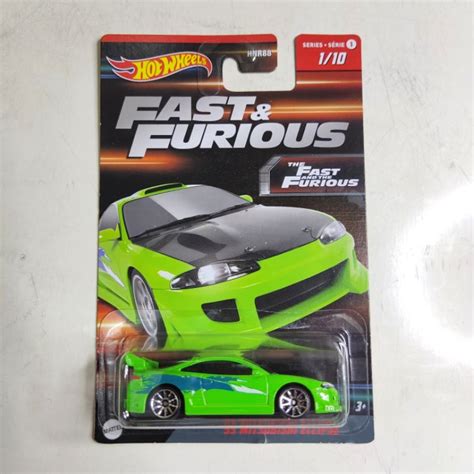 Jual Hot Wheels Mitsubishi Eclipse Brian Hijau Fast And Furious F F Reguler 2023 Shopee