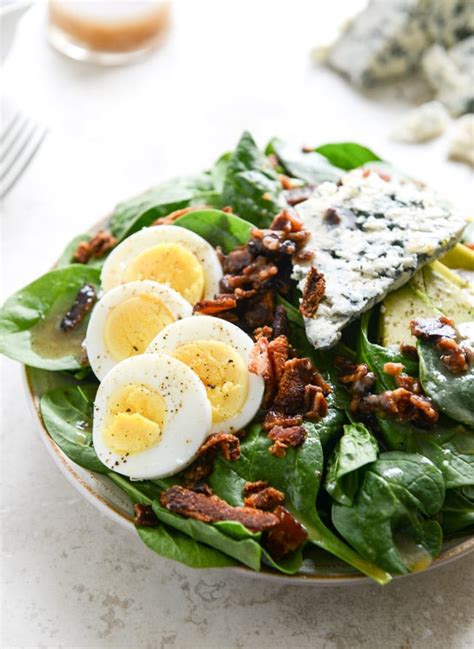 Spinach Salad With Warm Bacon Dressing Alton Brown Recipes Popsugar