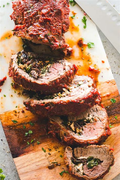 Stuffed Flank Steak Recipe | Diethood