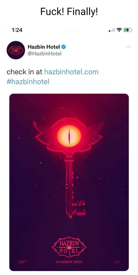 Fuck Finally HazbinHotel Check In At Hazbinhotel