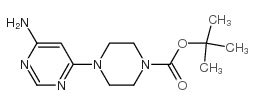 4 6 Aminopirimidin 4 Il Piperazina 1 Carboxilato De Terc Butilo CAS