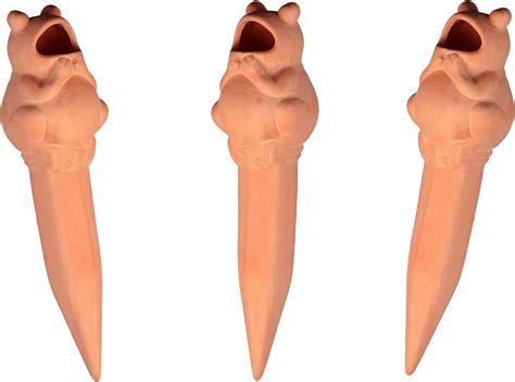 Terracotta Plant Self Watering Spikes Set Of Terracotta Self