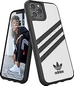 adidas Originals Moulded Case Samba Weiß Schwarz für das iPhone 11 Pro