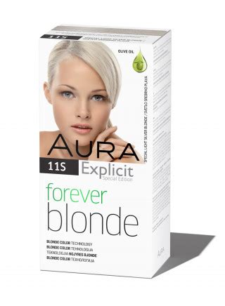 Set Za Trajno Bojenje Kose Forever Blonde S Special Light Silver Blonde Aura