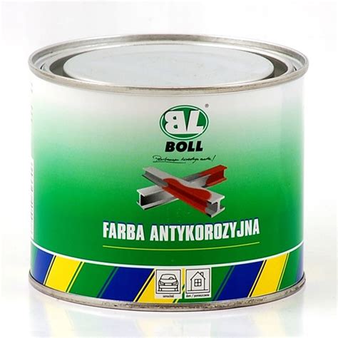 BOLL Farba Antykorozyjna Podkład na Rdzę 500ml 894I za 29 99 zł z