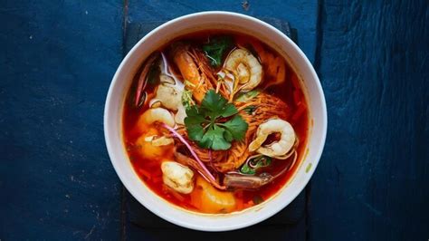 Premium Photo Tom Yum Mixed Seafood In Thick Soup Hot Pot Spicy Thai Food