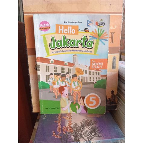 Jual Buku Mulok Hello Jakarta Untuk Sd Mi Kelas V K Revisi Shopee