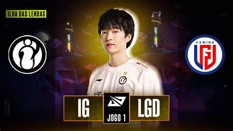 Ig X Lgd Jogo Md Lpl Spring Dia Youtube