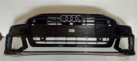 Audi A6 C8 S6 S Line 4k0 Zderzak Gril Black 4pdc A6 S6 4k Zderzak