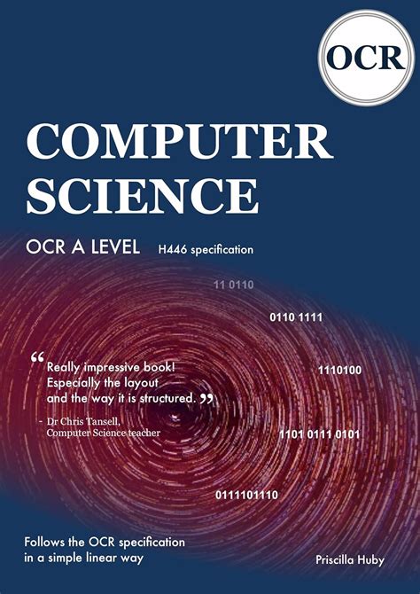 Computer Science Ocr A Level H446 Spec Simplifies Teaching By Adhering