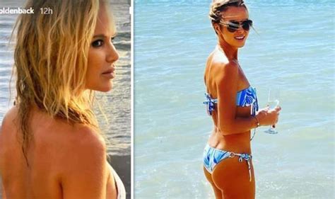 Amanda Holden 50 Inundated With Comments As She Flaunts Peachy Rear In Cheeky Bikini Pic