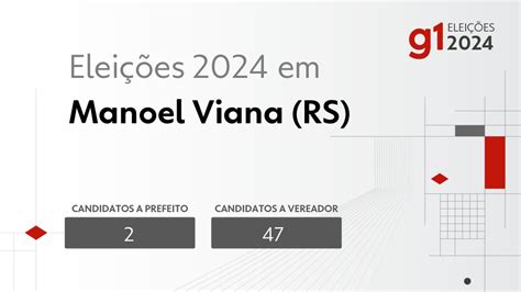 Elei Es Em Manoel Viana Rs Veja Os Candidatos A Prefeito E A