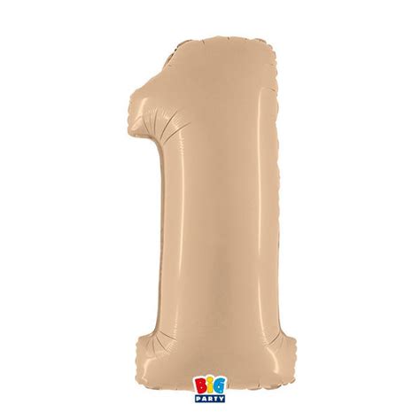 Partycolare Palloncino Mylar Cm Nude Numero
