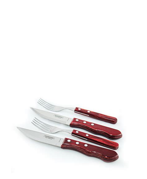 Tramontina Flatware Set 4 Piece Red The Culinarium