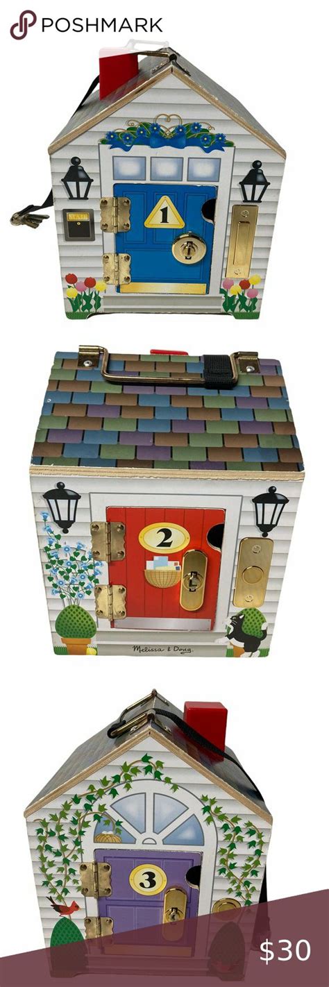 Melissa And Doug Wooden Doorbell House Doorbell House Melissa And