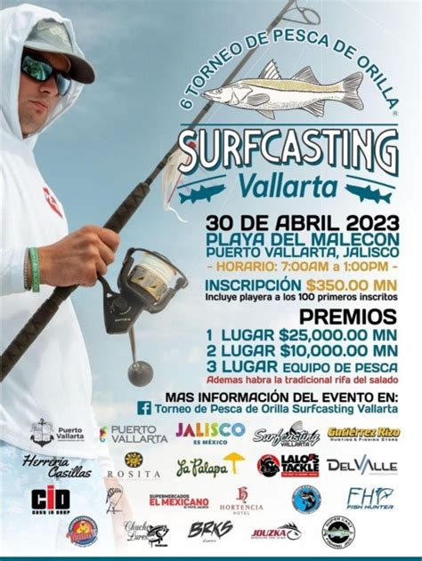 Prende invitación al Sexto Torneo de Pesca de Orilla SurfCasting