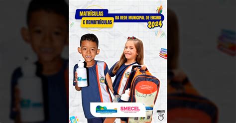 Matrículas E Rematrículas Da Rede Municipal De Ensino Para 2024 Em