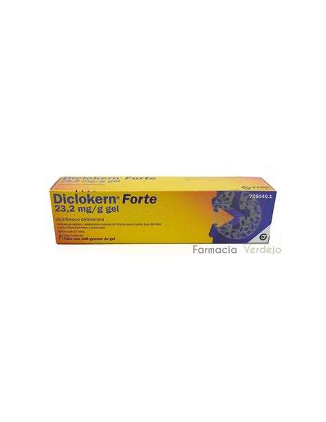 Diclokern Forte Mg G Gel Cutaneo G Alivia El Dolor E