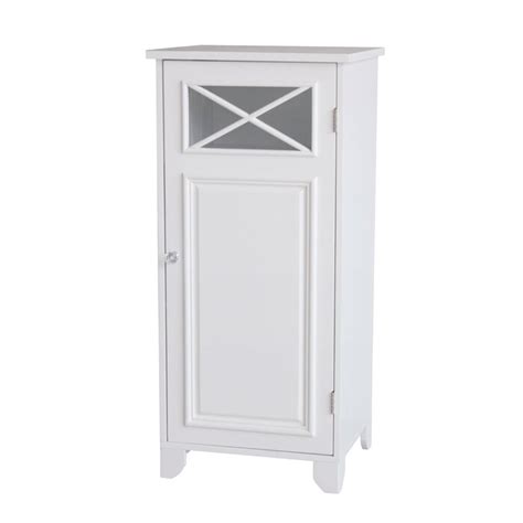 Beachcrest Home Woodley Wooden Floor Cabinet With Cross Molding