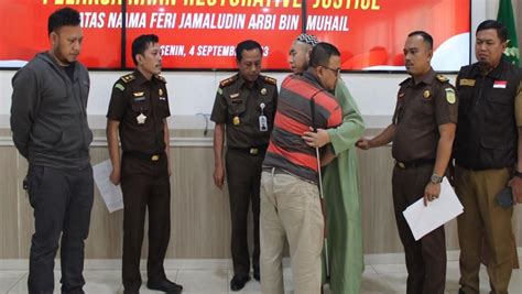 Kejari Kabupaten Sukabumi Akhiri Kasus Penganiayaan Lewat Restorative