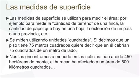 Medidas De Superficie PPT