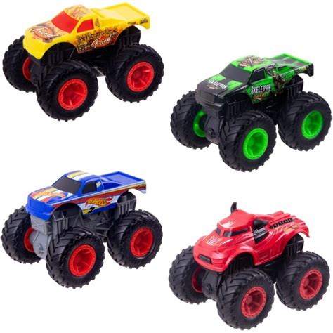 Увеличенная машинка внедорожник 1 43 серии Monster Trucks Hot Wheels в асс FYJ71