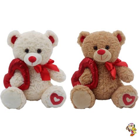 Oso De Peluche Con Coraz N Cm Olis Place Peluches