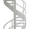 Spiral Staircase Indus Linea Baro Gei Stainless Steel With