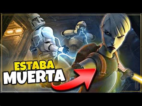 La HISTORIA De Asajj Ventress Durante Las Guerras Clon