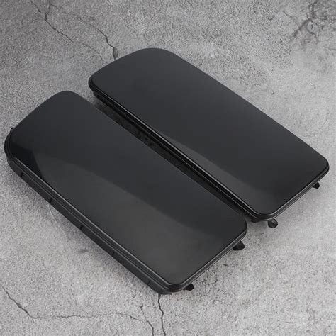 Black Car Front Fog Light Lamp Cover Trim Frame For E30 E36 E46 318 323