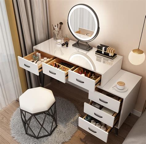 "Nordic dressing table multifunctional bedside storage cabinet one ...