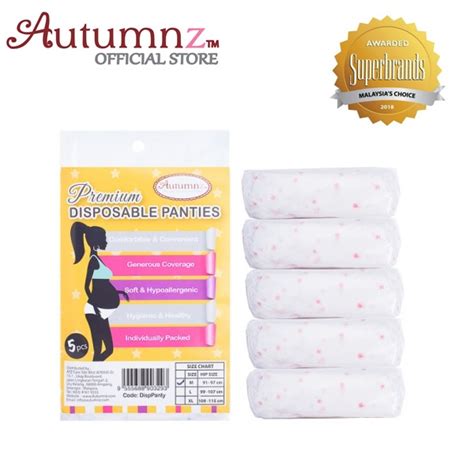 Autumnz Premium Disposable Panty Pcs Pack Assorted White Lazada