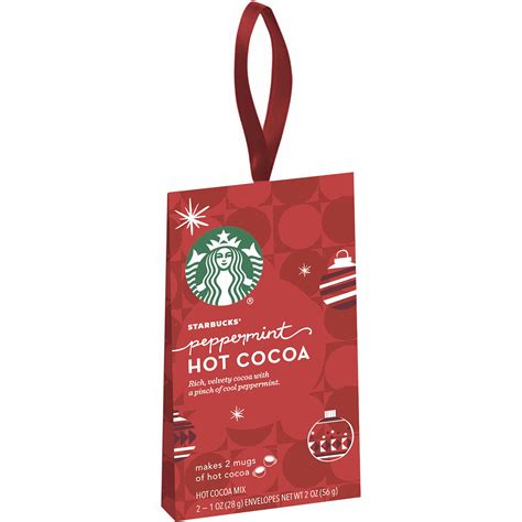 Starbucks Hot Cocoa Holiday Ornament T Variety Pack 2oz Lazada Ph