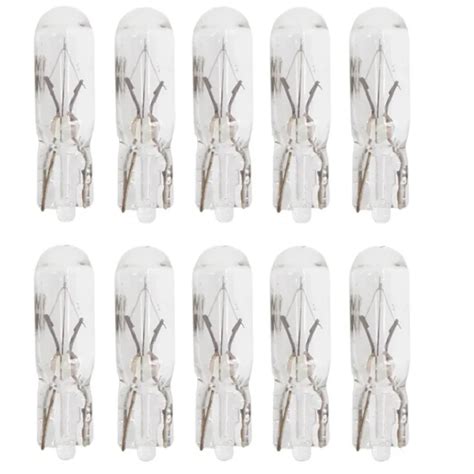 Автомобильная галогенная лампа 4/10P T5 T10 T13 T15 BA9S G18, приборная ...